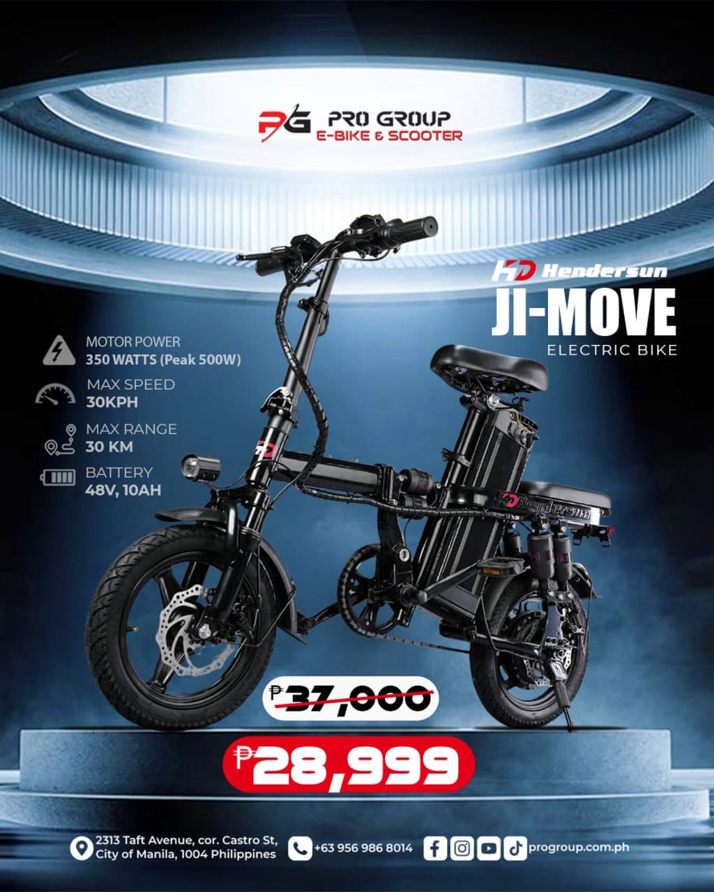 Hendersun Ji-Move Electric Bike